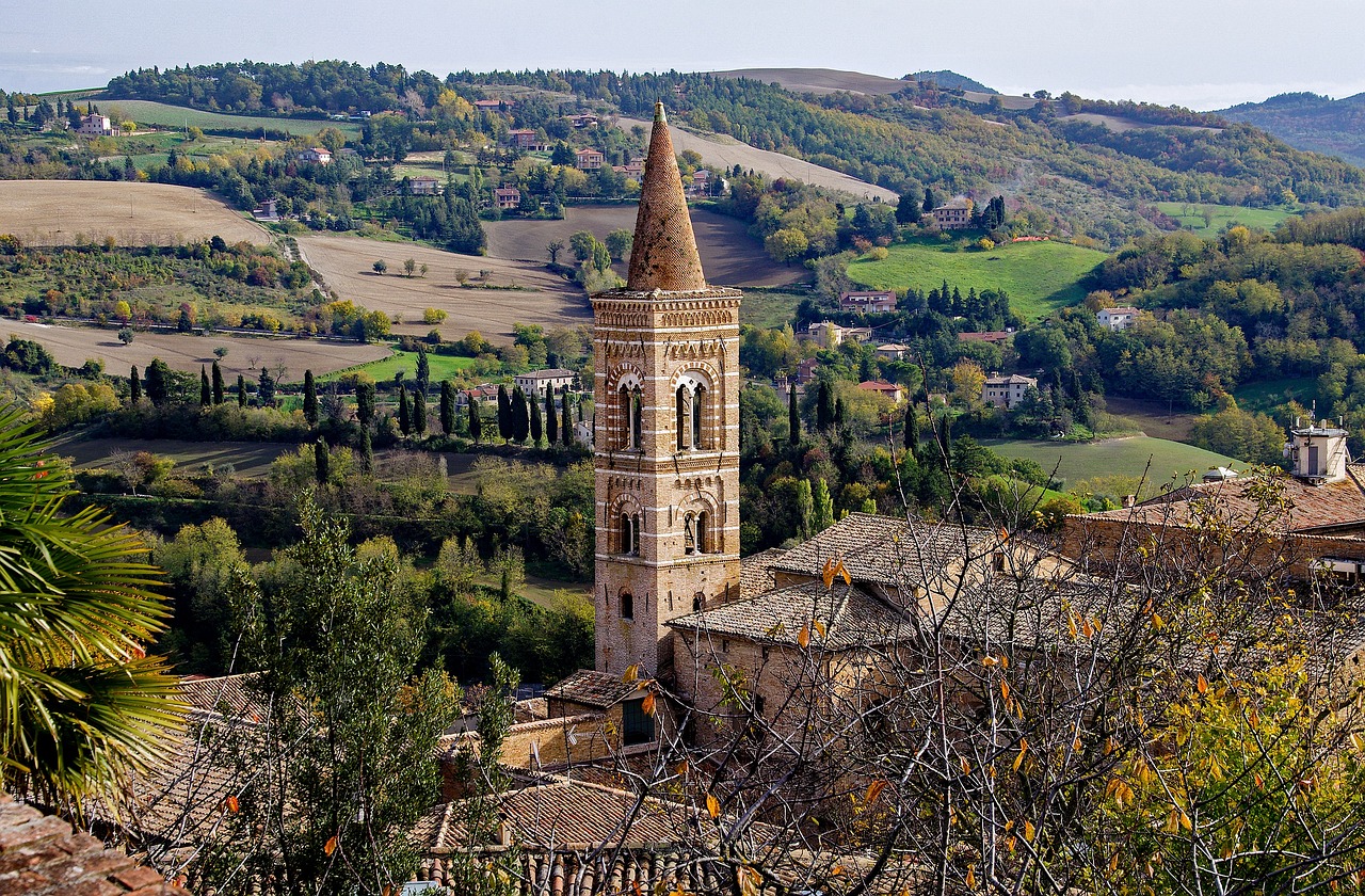 Urbino Bell tower